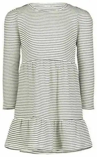 HEMA HEMA Kinderjurk Rib Gebroken Wit (gebroken wit) aanbieding