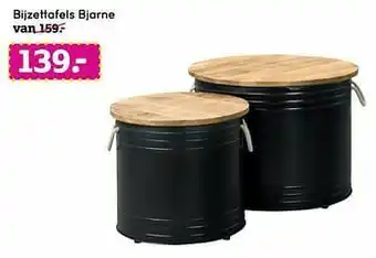 Leen Bakker Bijzettafels bjarne aanbieding