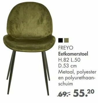 Freyo eetkamerstoel