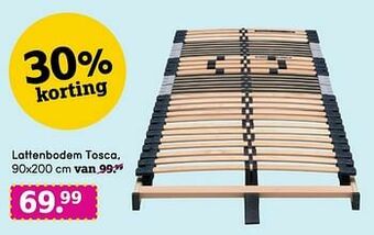 Leen Bakker Lattenbodem tosca aanbieding