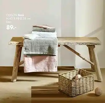Casa Odilon bank aanbieding