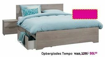 Leen Bakker Opberglades tempo aanbieding