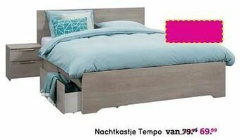 Leen Bakker Nachtkastje tempo aanbieding