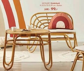Casa Monarc kinderbank aanbieding