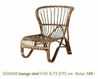 Casa Gomar lounge stoel aanbieding