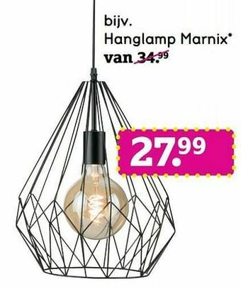 Leen Bakker Hanglamp marnix aanbieding