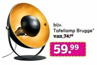 Leen Bakker Tafellamp brugge aanbieding