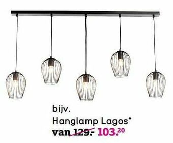Leen Bakker Hanglamp lagos aanbieding