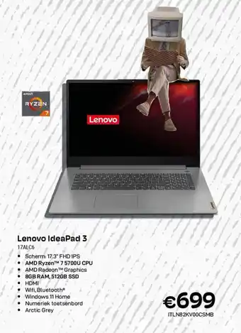 CompuDeals Lenovo IdeaPad 3 aanbieding