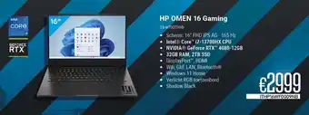 CompuDeals HP OMEN 16 Gaming 16-wf0009nb aanbieding