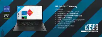 CompuDeals HP OMEN 17 Gaming 17-ck2016nb aanbieding