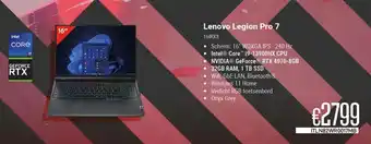 CompuDeals Lenovo Legion Pro 7 aanbieding