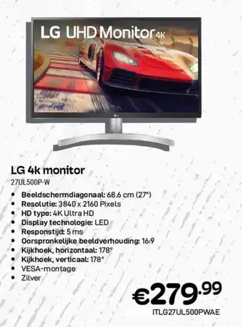 LG 4k monitor