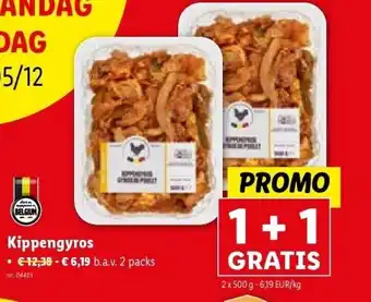 Lidl Kippengyros aanbieding