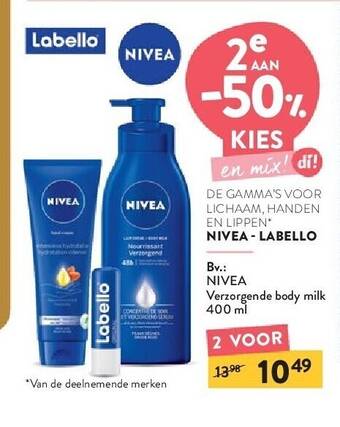 Di Nivea - labello aanbieding