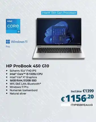 CompuDeals HP ProBook 450 G10 aanbieding