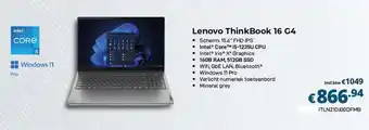 CompuDeals Lenovo ThinkBook 16 G4 aanbieding