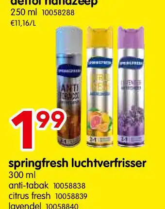 Springfresh luchtverfrisser