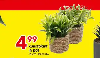 Kunstplant in pot