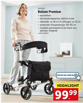 Ridder Rollator Premium