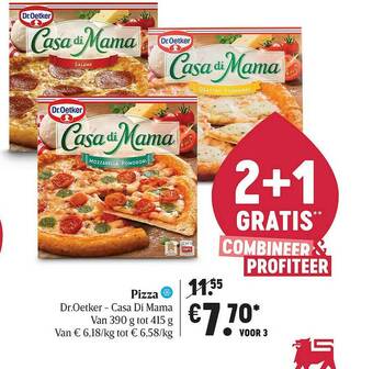 Delhaize Pizza Dr. Oetker - Casa Di Mama aanbieding