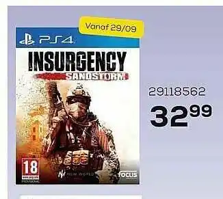 Supra Bazar Ps4 Insurgency Sandstorm aanbieding