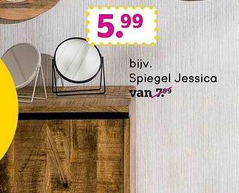 Leen Bakker Spiegel Jessica aanbieding