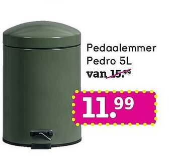 Leen Bakker Pedaalemmer Pedro aanbieding