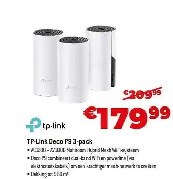 Tp-link Deco P9 3-pack