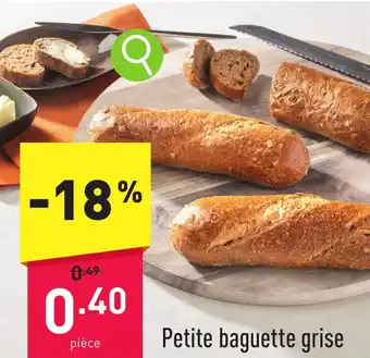 Petite baguette grise