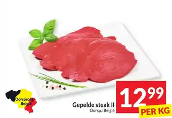Gepelde steak II
