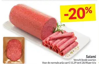 Intermarché Salami aanbieding