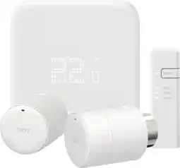 Coolblue Tado slimme thermostaat v3+ startpakket + 2 radiatorknoppen aanbieding