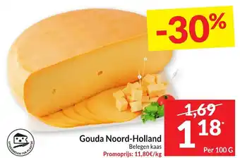 Intermarché Gouda Noord-Holland Belegen kaas 100g aanbieding