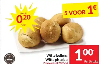 Witte bollen of Witte pistolets