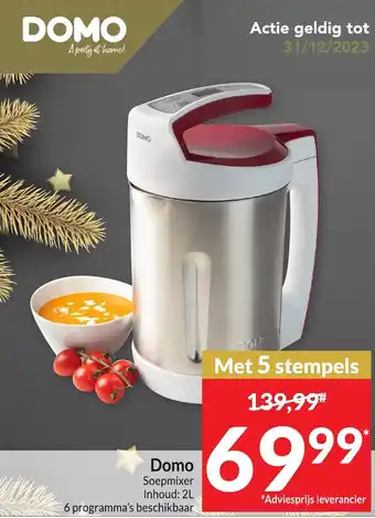 Intermarché Domo Soepmixer Inhoud: 2L aanbieding