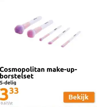 Cosmopolitan make-up-borstelset 5-delig