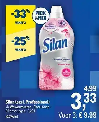 Makro Silan wasverzachter - floral crisp aanbieding