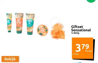 Action Giftset Sensational 5-delig aanbieding