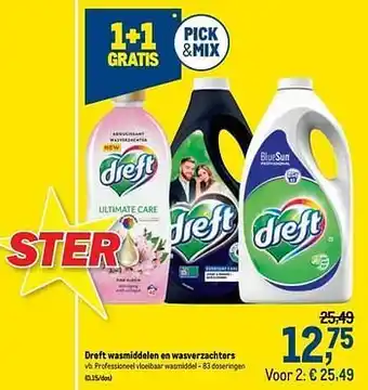 Makro Professioneel vloeibaar wasmiddel aanbieding