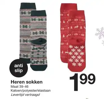 Zeeman Heren sokken aanbieding
