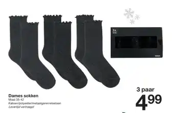 Zeeman Dames sokken aanbieding