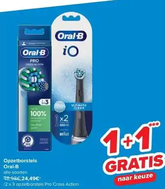 Carrefour Opzetborstels oral-b aanbieding