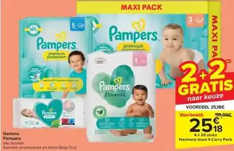 Carrefour Gamma pampers aanbieding
