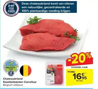 Carrefour Chateaubriand kwaliteitsketen carrefour aanbieding