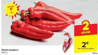 Sweet peppers