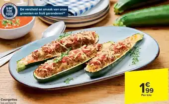Carrefour Courgettes aanbieding