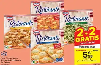 Pizza ristorante en ristorante piccolissima dr. oetker