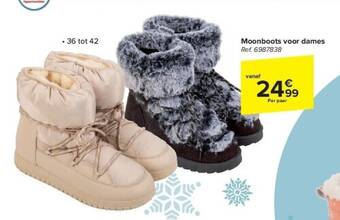 Carrefour Moonboots voor dames aanbieding