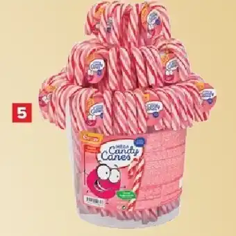 Mega candy canes fizzy